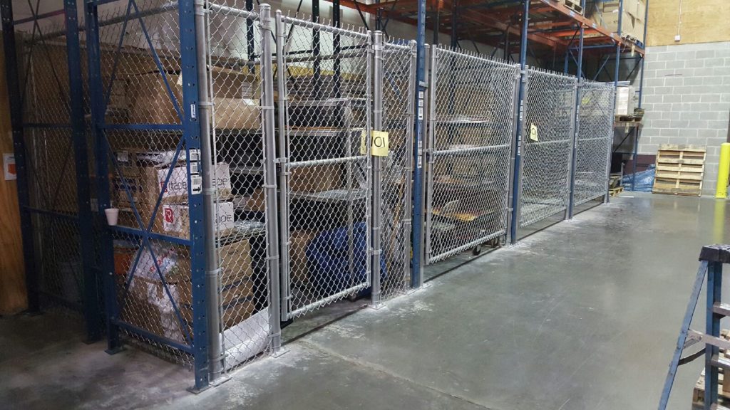 commercial chain link fence in pearland