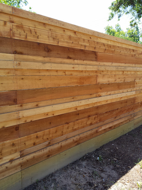 wood fence katy