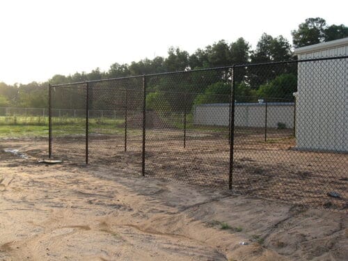 commercial chain link fence in spring tx