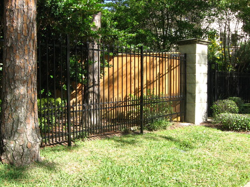 wrought iron fence in katy