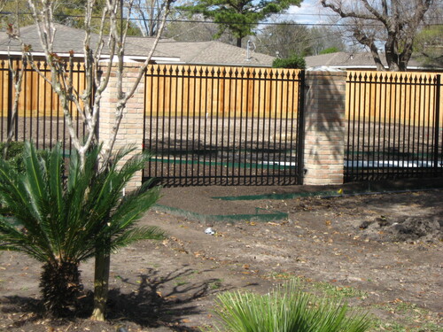 wrought iron fence in katy