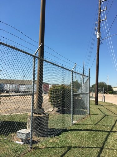 chain link fence in katy