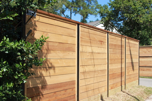 wood fence