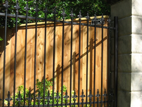 wood and wrought iron in league city