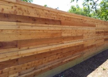 fence installed in houston