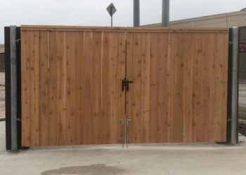 double gate installation