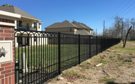 fence installed in houston