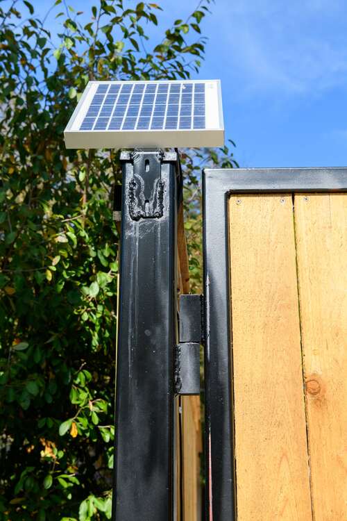 Automated Opener Solar Panel