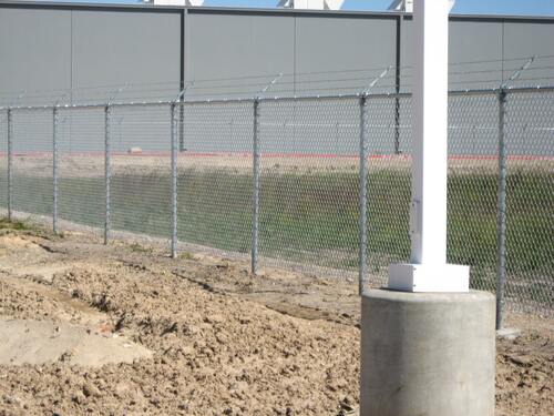 chain link fence in houston