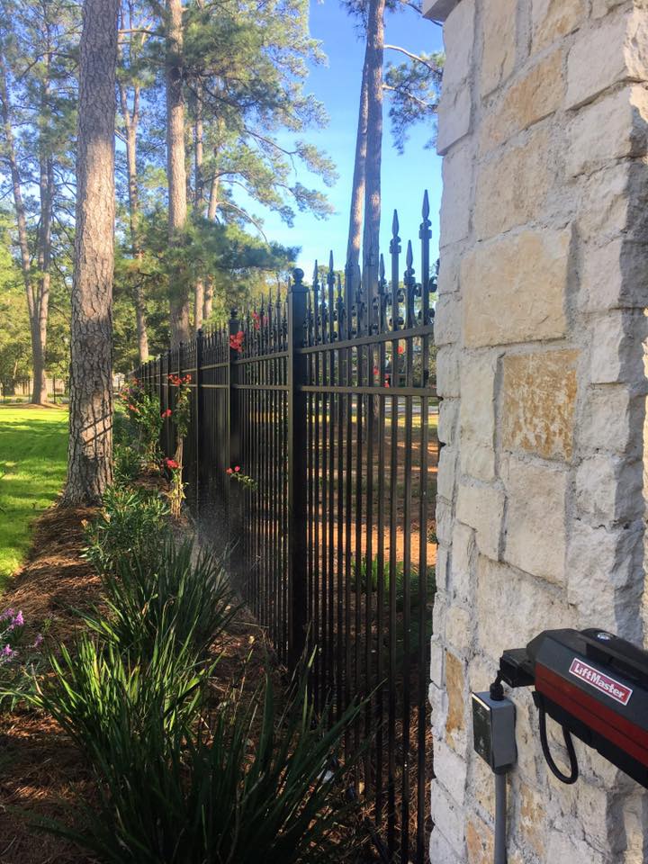 Wrought Iron Perimeter fence