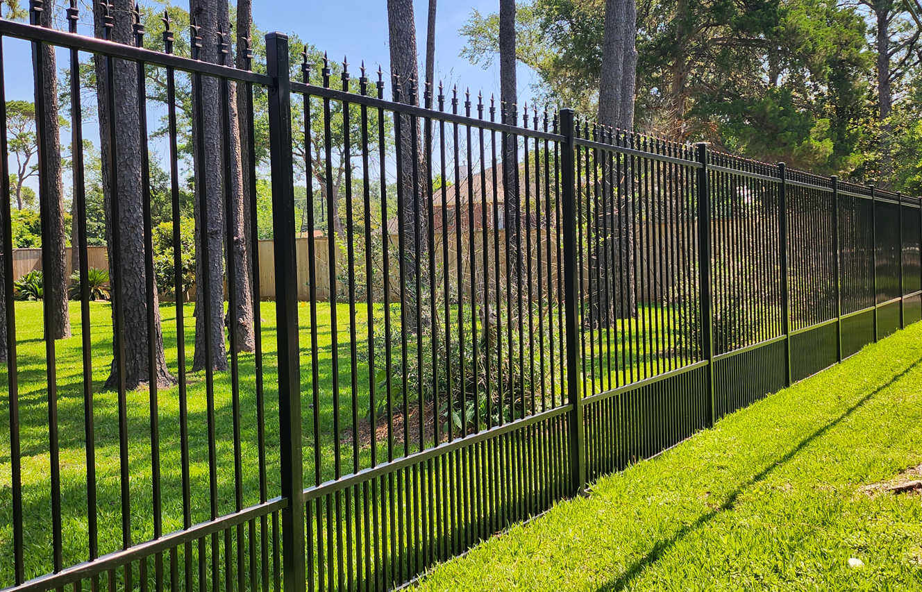Puppy Guard Wrought Iron Fence