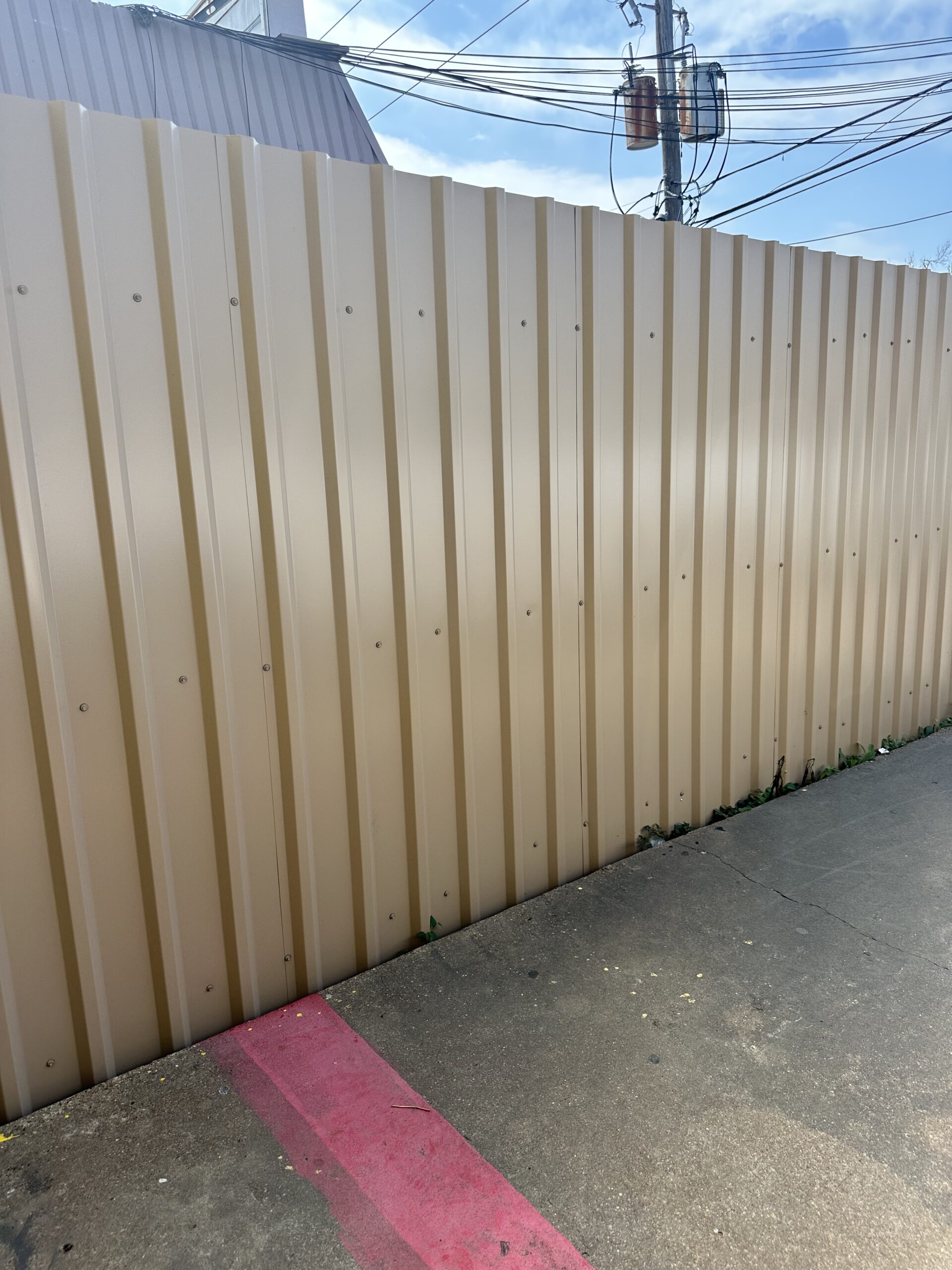 R-Panel Perimeter Fencing